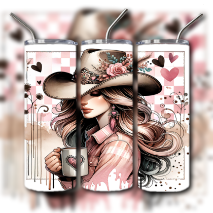 Western Themed Tumbler