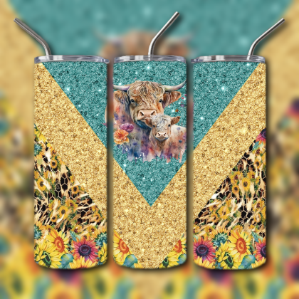 Western Themed Tumbler