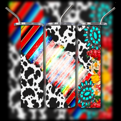 Western Themed Tumbler