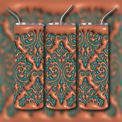 Western Themed Tumbler