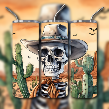 Western Themed Tumbler