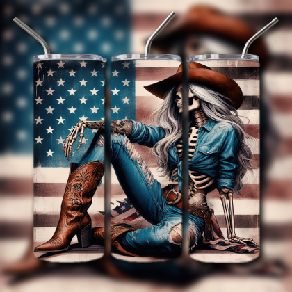 Western Themed Tumbler