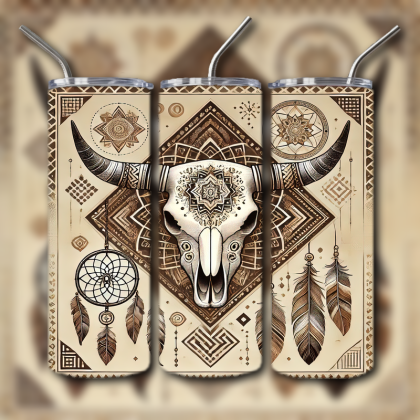 Western Themed Tumbler