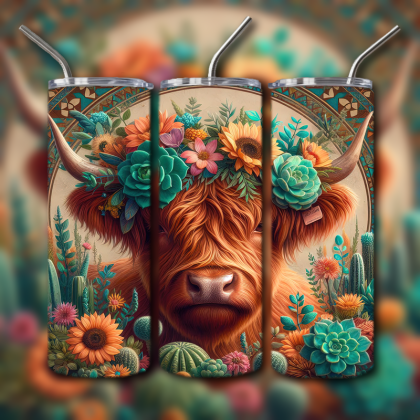 Western Themed Tumbler
