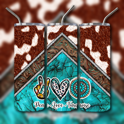 Western Themed Tumbler