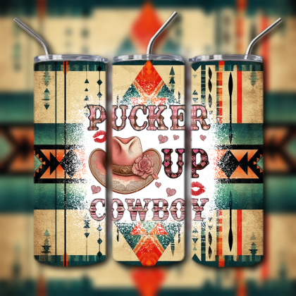 Western Themed Tumbler