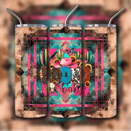 Western Themed Tumbler