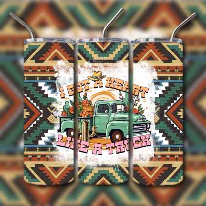 Western Themed Tumbler