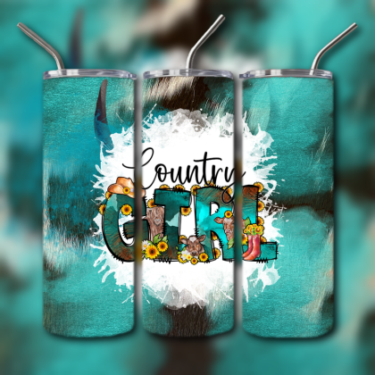 Western Themed Tumbler