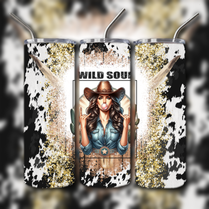 Western Themed Tumbler