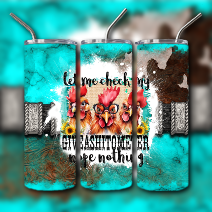 Western Themed Tumbler