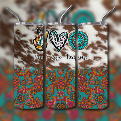 Western Themed Tumbler