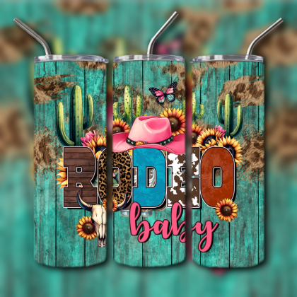 Western Themed Tumbler