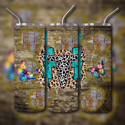 Western Themed Tumbler