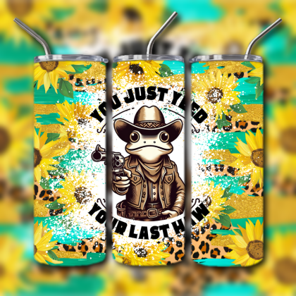 Western Themed Tumbler