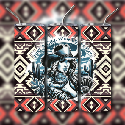 Western Themed Tumbler