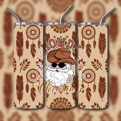 Western Themed Tumbler