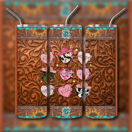 Western Themed Tumbler