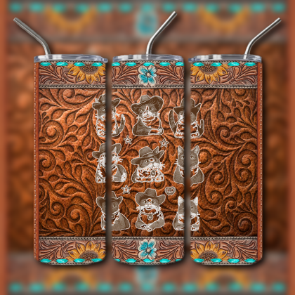 Western Themed Tumbler