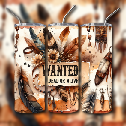 Western Themed Tumbler