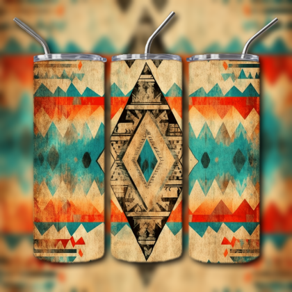 Western Themed Tumbler