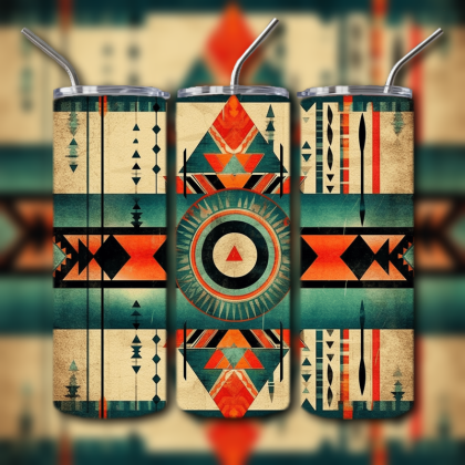 Western Themed Tumbler