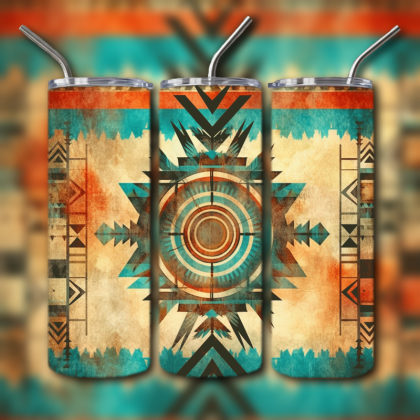 Western Themed Tumbler