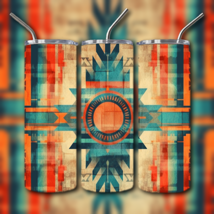 Western Themed Tumbler