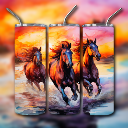 Western Themed Tumbler