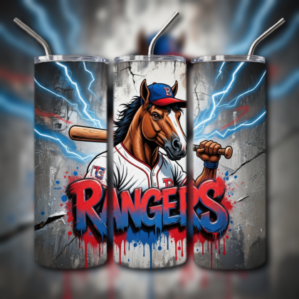 Texas Rangers Tumbler V2