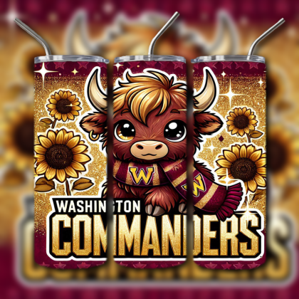 NFL Team Tumbler Washington Commanders v2